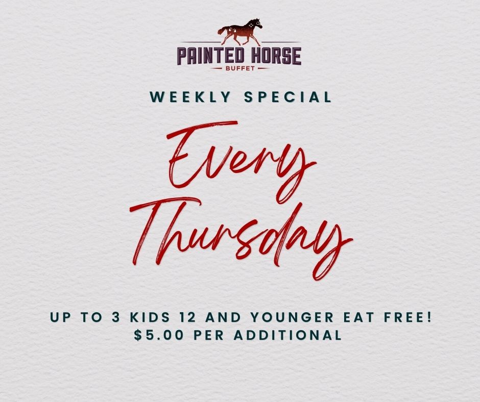 Painted Horse Buffet Thursday post