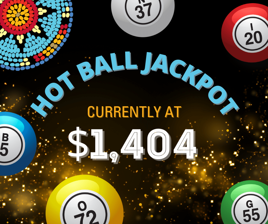 Bingo Hot Ball Jackpot: $1,075